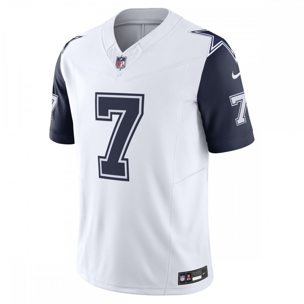 Trevon Diggs Dallas Cowboys Nike Vapor F.U.S.E. Limited Jersey - White-GridironStore